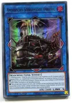 Yu-Gi-Oh! Amphibisches Schwarmschiff Amblowal Ultra Rare RA04-DE077 - Image 1