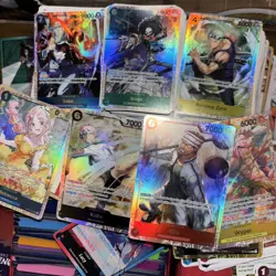 One Piece TCG OP15-EB04 | 50+ Cards Bulk Lot | 1 SR & 6 RARES Included | Random - Image 1