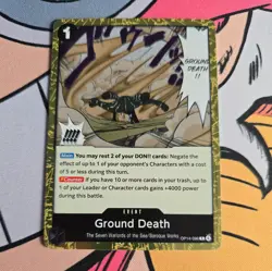 OP14-096 - Ground Death (R) - One Piece TCG - English - Image 1