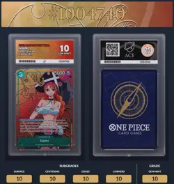 One Piece CCG Nami OP02-036 Alt Art SR Paramount War - ACE 10 with PERFECT SUBS - Image 4