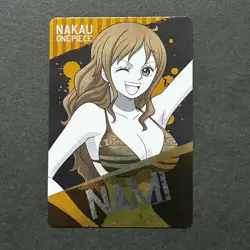 S5181 Nami HOLO Japanese One Piece x Nakau 20th Anniversary Promo Card F21 - Image 1