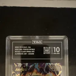 Bandai Dragon Ball Super Card Game King Piccolo Alt Art Foil TAG 10 FB06-095 - Image 2