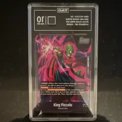 Bandai Dragon Ball Super Card Game King Piccolo Alt Art Foil TAG 10 FB06-095 - Image 4