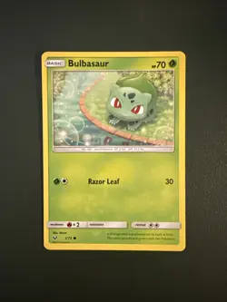 Bulbasaur 1/73 Non Holo Shining Legends - Pokemon Card - Image 1
