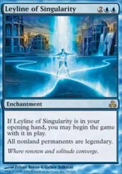 Leyline of Singularity - Heavy Play MTG Guildpact - Image 1