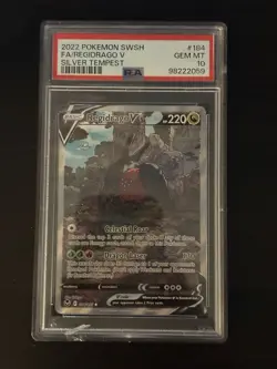 PSA 10 Regidrago v Silver Tempest Alternative Art Card 184/195 - Image 1