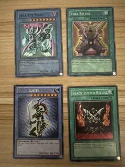 Yugioh Cards Zera the Mant Black Luster Soldier Ritual Set with Bonus Gift - Image 1