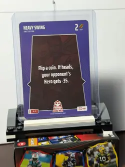 2025 BO JACKSON BATTLE ARENA PLAY CARD: HEAVY SWING SP #PL-21 - Image 1