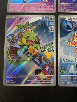 Pokemon 2026 First Partner Illustration Collection Series 1 Promo Set (9 Cards) - Image 3
