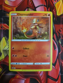 Pokemon TCG Card SWSH: Sword & Shield Promo Cards #SWSH092 Charmander LP - Image 1