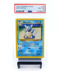 WARTORTLE PSA 8 1999 Pokemon Game Card #42 Gem Mint - Image 1