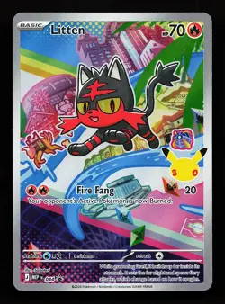 Litten 044 Promo ME: Mega Evolution Promo Pokemon Card - Image 1