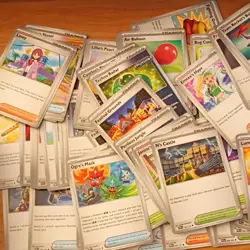 Pokemon TCG Trainer LOT (200 Cards)- commons - Image 1