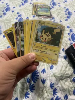 Nintendo Pokemon TCG Pikachu Card Lot x32 - V, VMAX, Holo, Promo - Image 2