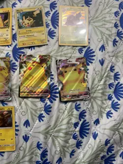 Nintendo Pokemon TCG Pikachu Card Lot x32 - V, VMAX, Holo, Promo - Image 5