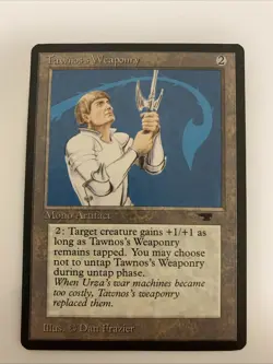 MTG NM Tawnos's Weaponry Antiquities Free Shipping In The US With Tracking - Image 1