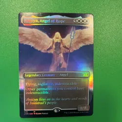 Avacyn, Angel of Hope (Borderless) Double Masters Foil - Image 1