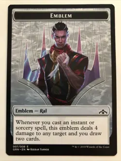 MTG Guilds of Ravnica Emblem Ral 007/008 NM - Image 1