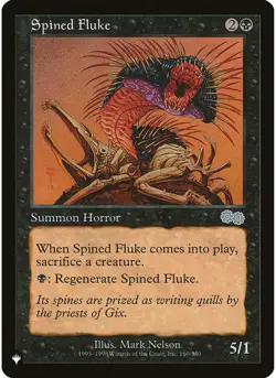 Spined Fluke 160 MTG NM - The List Reprints - Image 1