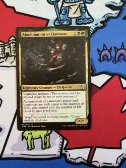 Abomination of Llanowar x1 Mtg Commander Legends - Image 1
