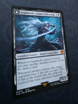 MTG Final Fantasy - Sephiroth Fabled SOLDIER 115 Normal - Near Mint - Image 2