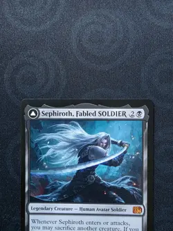 MTG Final Fantasy - Sephiroth Fabled SOLDIER 115 Normal - Near Mint - Image 5