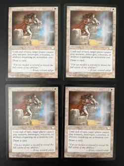 MTG- Abeyance x4 - Weatherlight - Reserved List - NM - Image 1
