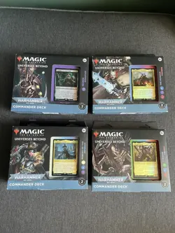 MTG UB: Warhammer 40,000 - Commander Deck Case (40K) New Sealed - Image 1
