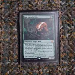 MTG Magic the Gathering Badgermole Cub Avatar The Last Airbender NM New - Image 1