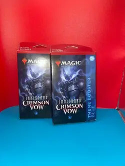 Innistrad Crimson Vow Theme Booste-Magic The Garthering: Set Of 3 Theme Boosters - Image 1