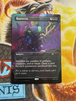 Reprocess NM 2107 Galaxy Foil MTG Secret Lair Unplayed Magic the Gathering - Image 1