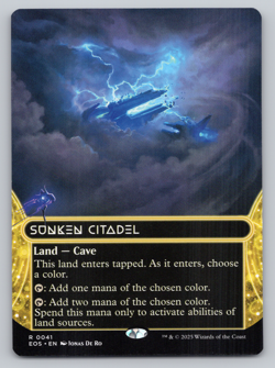 Sunken Citadel Borderless 041 - Edge of Eternities - MTG - Image 1