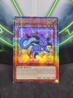 Yugioh Crystal Beast Ruby Carbuncle MP24-EN020 Quarter Century Secret Rare NM - Image 1