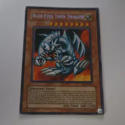 Konami Blue-Eyes Toon Dragon SRL-EN000 Spell Ruler Secret Rare Unlimited Dragon - Image 1