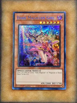 Yugioh Dark Magician Girl MP24-EN053 Prismatic Secret Rare 1st Ed NM - Image 1