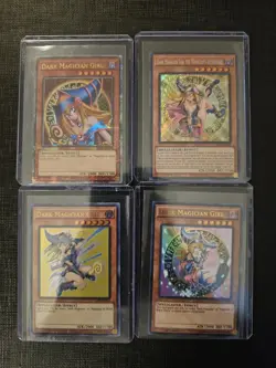 Dark Magician Girl Complete Art Set Quarter Century Alt Art Secret NM YuGiOh - Image 4