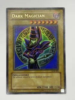 Dark Magician LOB-005 - Yu-Gi-Oh TCG Legend Of Blue Eyes Ultra Rare - LP - Image 1