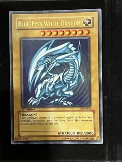 Yu-Gi-Oh! Blue Eyes White Dragon 1st Edition SDK-001 - Image 1