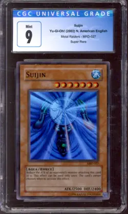 Yu-Gi-Oh Metal Raiders Suijin MRD-027 CGC 9 - Image 1