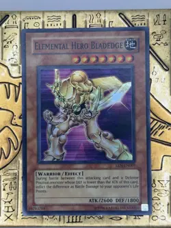 Yu-Gi-Oh! Elemental Hero Bladedge #EEN-EN007 1st ed. NM - Image 1