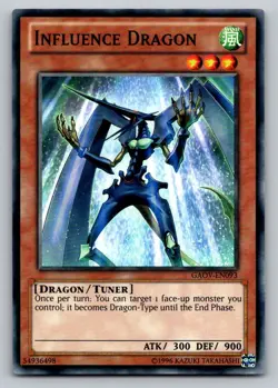 Yu-Gi-Oh! Influence Dragon GAOV-EN093 - Image 1