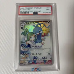Tiltaris PSA9 Pokemon Card Grade 9 Mint Condition - Image 1
