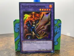 Yugioh! | Flame Swordsman LOB-EN003 25th Anniversary Super Rare - Image 2