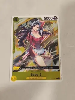 Baby 5 OP12-112 Legacy of the Master One Piece TCG - English NM R Foil - Image 1
