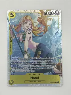 Bandai Nami EB03-053 Extra Booster One Piece Heroines SR - Image 1