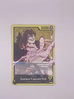One Piece TCG OP10 Eustass Captain Kid Yellow Deck Tournament Ready - Image 2
