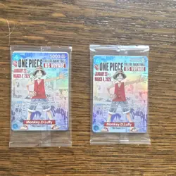 Bandai Namco One Piece CCG US Voyage Monkey D. Luffy Foil - Image 1