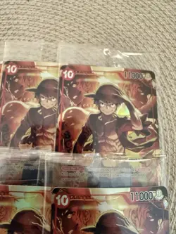 One Piece TCG Monkey D Luffy ST10-006 Treasure Booster Promo SEALED Lot Of 14 - Image 2