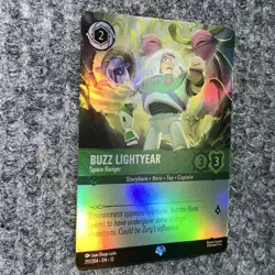 Disney Lorcana Wilds Unknown Buzz Lightyear 211/204 Epic Holo NM - Image 3