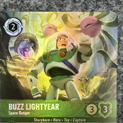 Disney Lorcana Wilds Unknown Buzz Lightyear 211/204 Epic Holo NM - Image 5